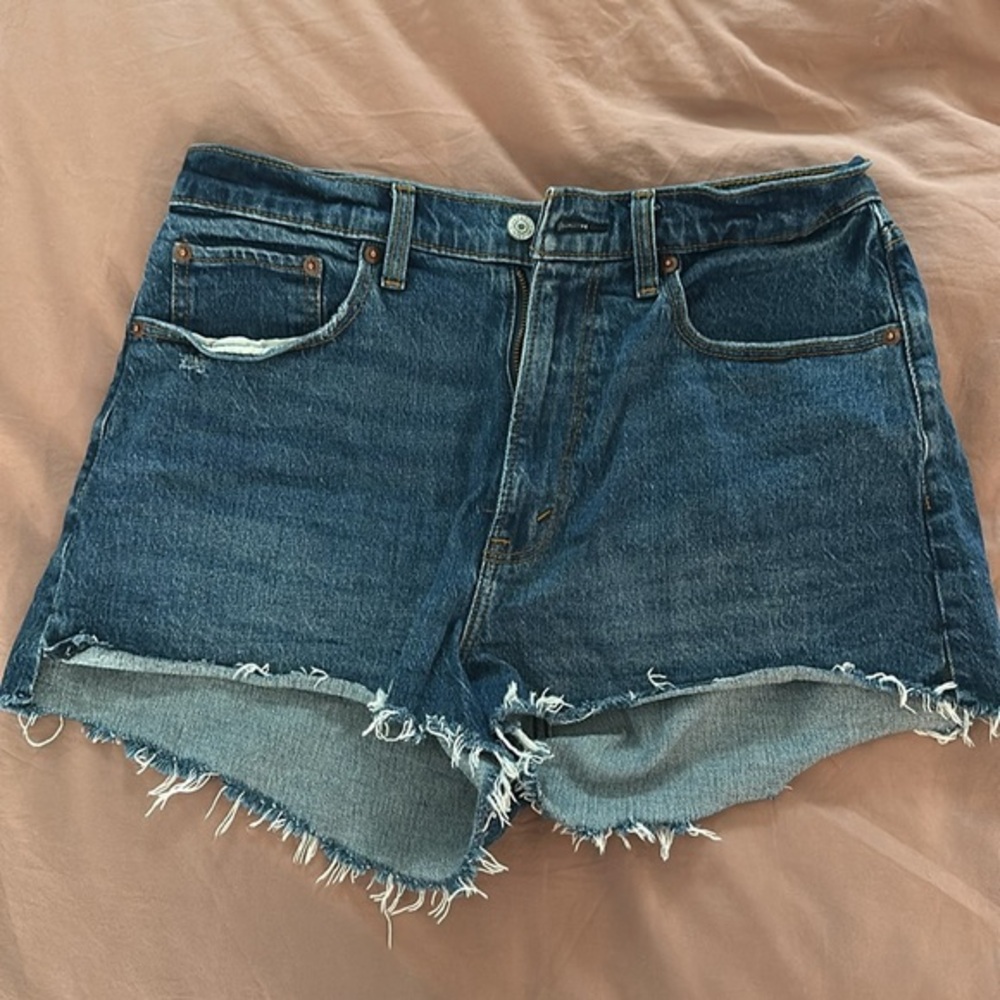 Abercrombie & Fitch Curve Love High Rise Mom Short 30/ US 10